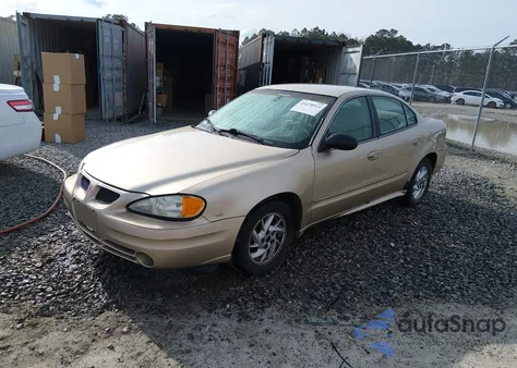 2003 Pontiac Grand Am Se1 из США, поврежденный, VIN 1G2NF52E63M691630